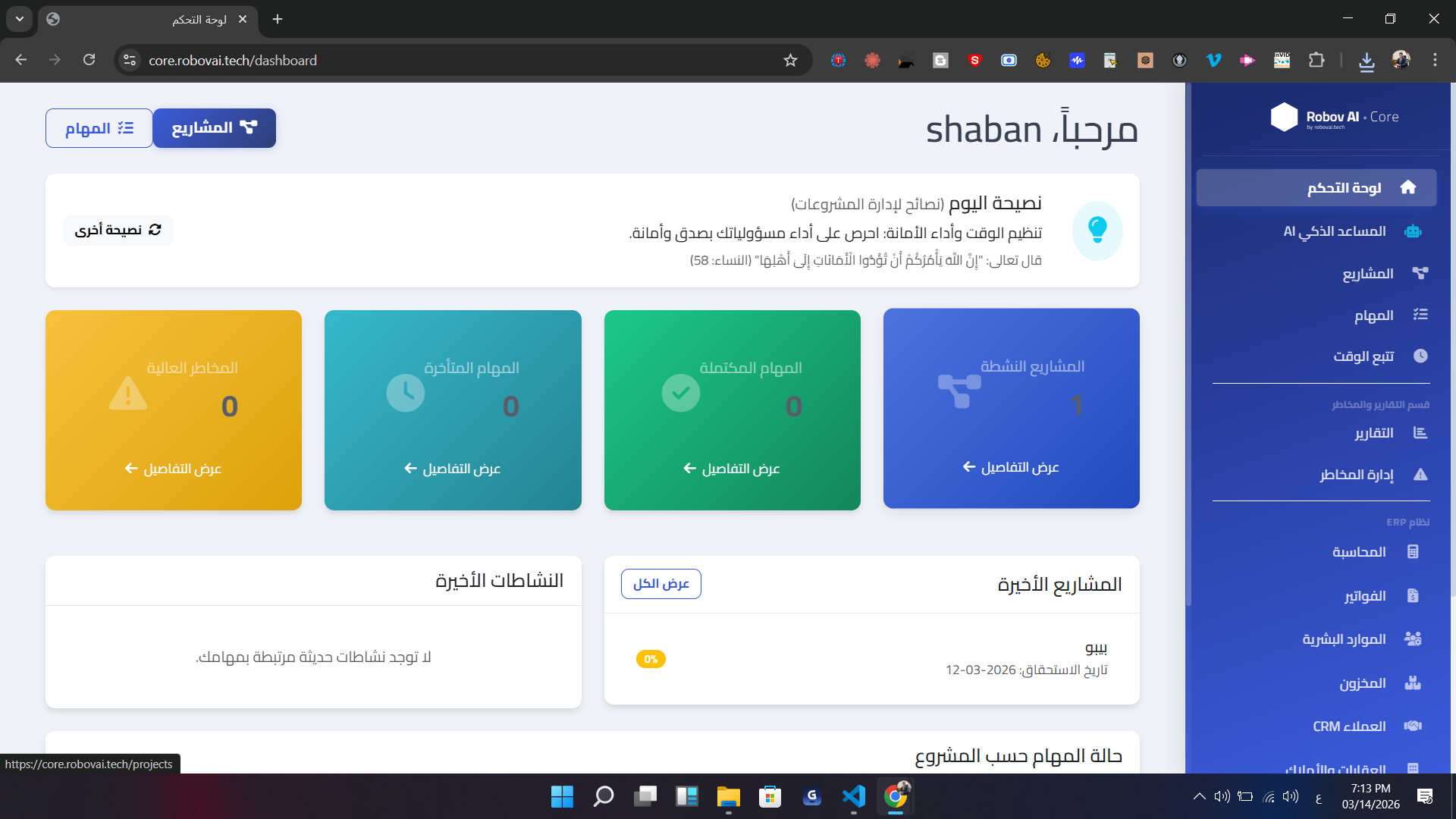 تقارير الأداء